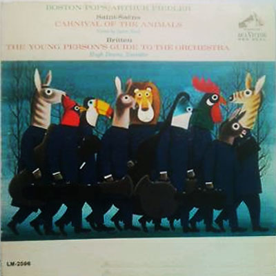 CARNIVAL OF ANIMALS / YOUNG PERSON'S GUIDE TO THE ORCHESTRA
