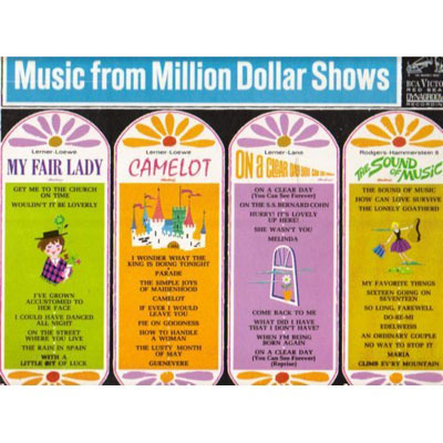 MUSIC FROM MILLION DOLLAR SHOWS