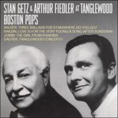 STAN GETZ AND ARTHUR FIEDLER AT TANGLEWOOD