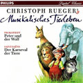 Peter and the Wolf narrated by Christoph Rueger in German