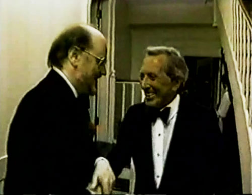 Evening at Pops 1981 - John Williams greets Andy Williams