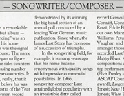 Article: Songwriter/Composer