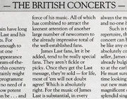 Article: The British Concerts