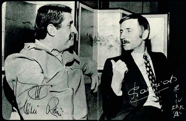 Nini Rosso and Paul Mauriat conversation in Japan - POPS Magazine 1970