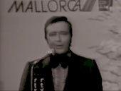 Announcing at Festival de Mallorca 1975