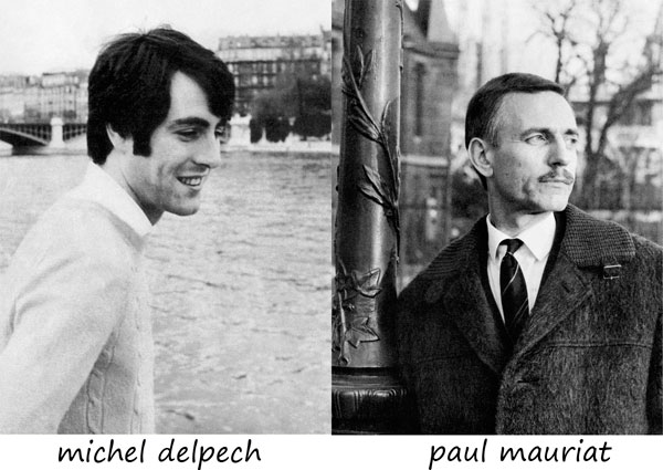 Michel Delpech and Paul Mauriat