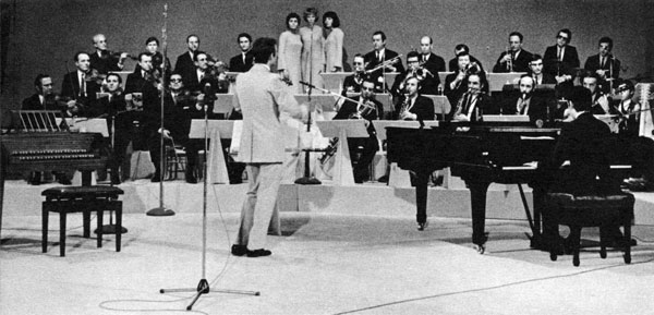 Paul Mauriat Conducting his Orchestra