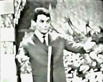 Jean-Paul Maurice singing at Eurovision 1961
